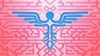 Abstract image of a health symbol