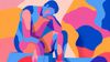 An abstract image of the thinker