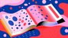 An abstract image of a book