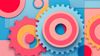 An abstract image of gears