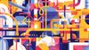 An abstract image of a factory making decisions