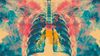 An abstract radiology image