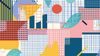 Abstract image of a spreadsheet