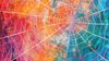 Abstract image of a web