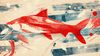 An abstract image of a red herring