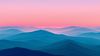 Abstract image of mounta