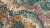 An abstract image of intricate biological textures