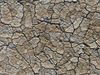 A photo of the cracked lakebed of the Alvord Desert