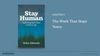 9. The Work That Stays Yours