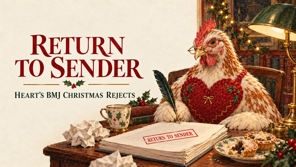 Return to Sender: HEART’s BMJ Christmas Rejects