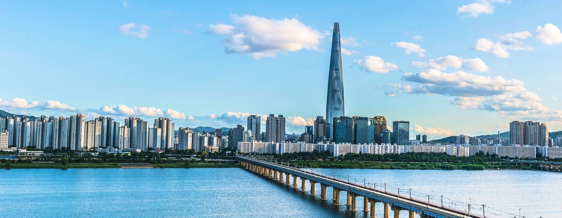 An image of the Seoul skyline