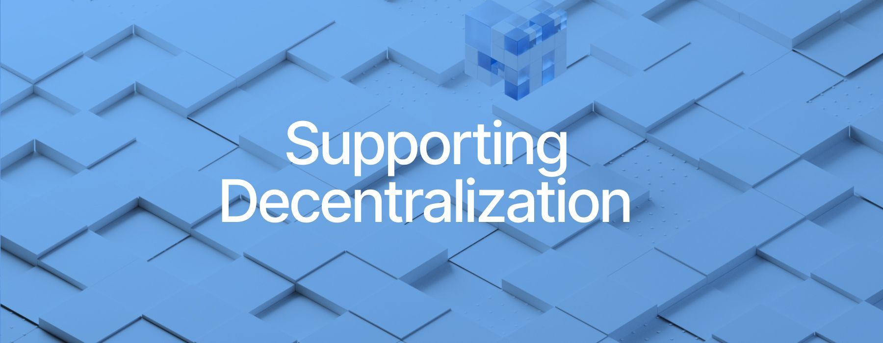 Supporting Decentralization and the Sui Community