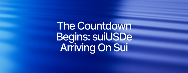 Sui, SUIG, and Ethena to Launch Native suiUSDe