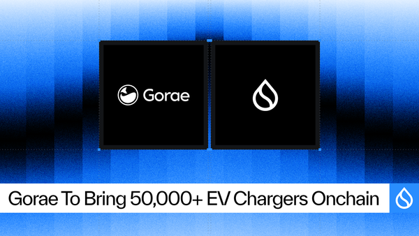 How Gorae is Making EV Chargers More Investable with Sui and Walrus