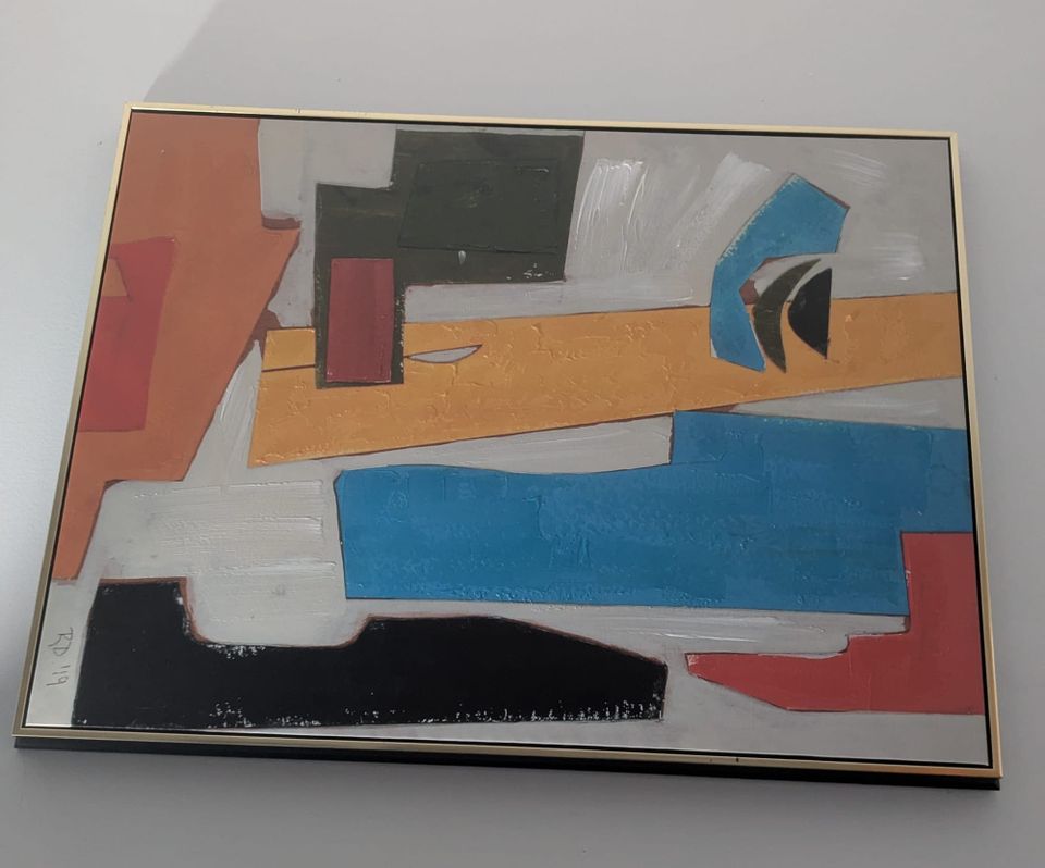 photo: unfocused abstract painting