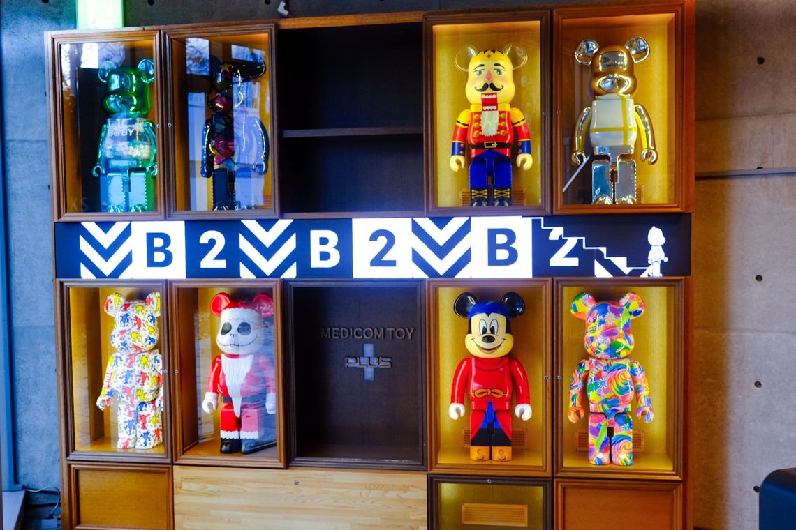 BearBricks at Omotesando