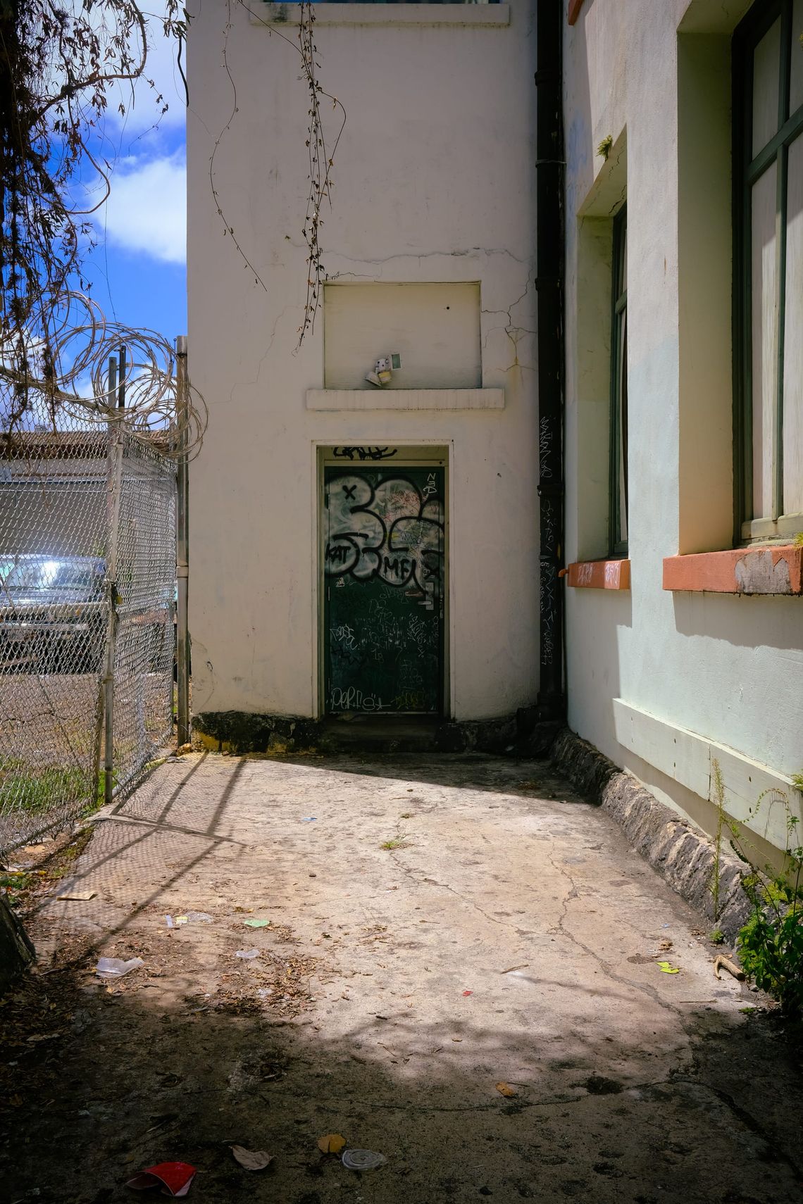 Sometimes you see a door