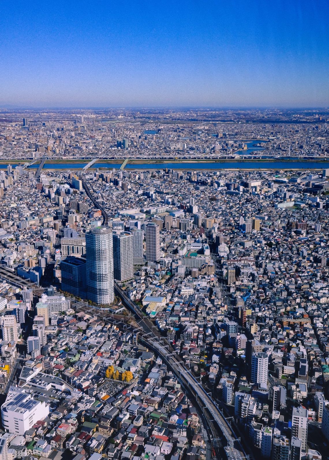The view from Tokyo Skytree