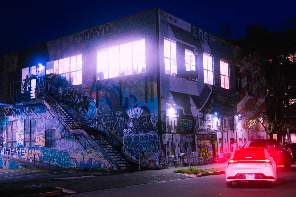 Capital Hill at Night