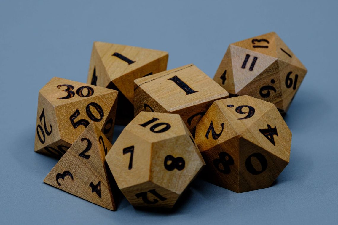Wooden Dice