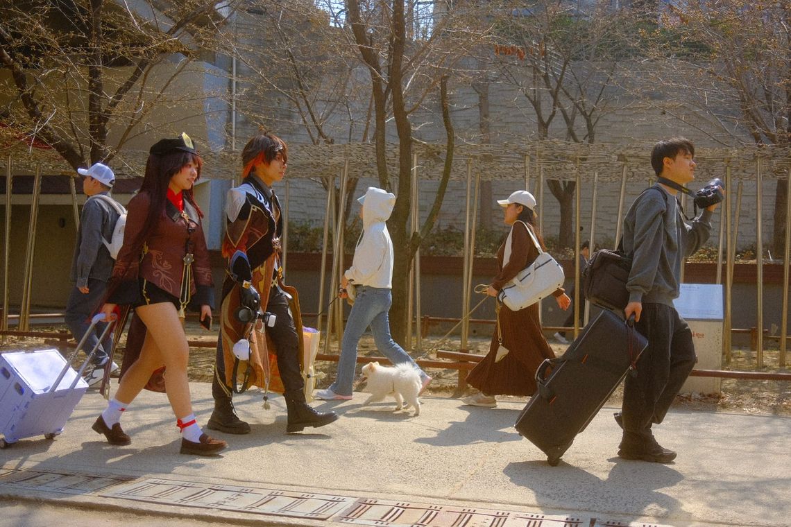 Cosplayers in the Wild in Seoul
