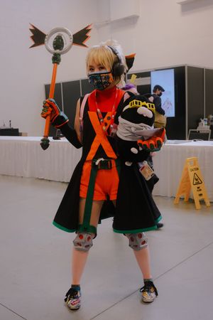 Magical Girl Bakugo cosplayer at Sakura Con