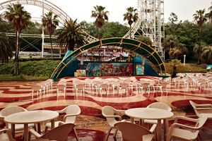 Brazilian Park Washuzan Highland In The Rain
