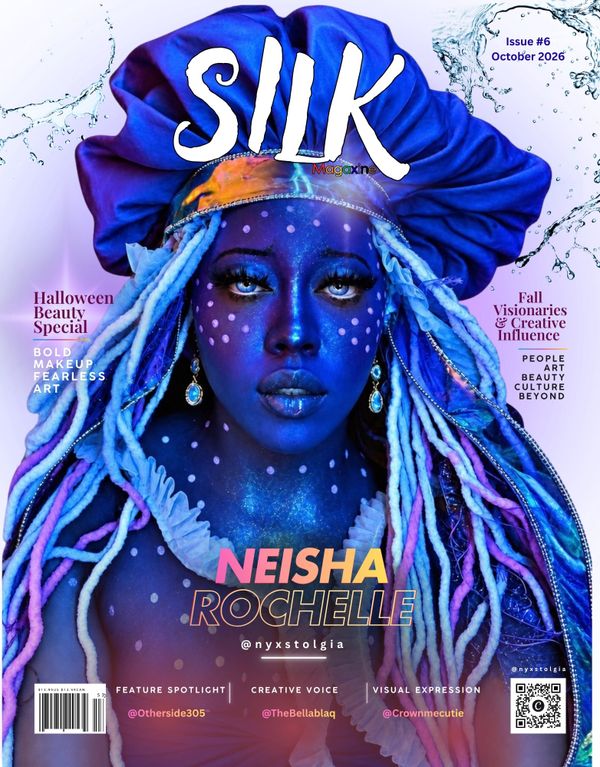 Neisha Rochelle Covers SILK MAGAXINE Issue #6