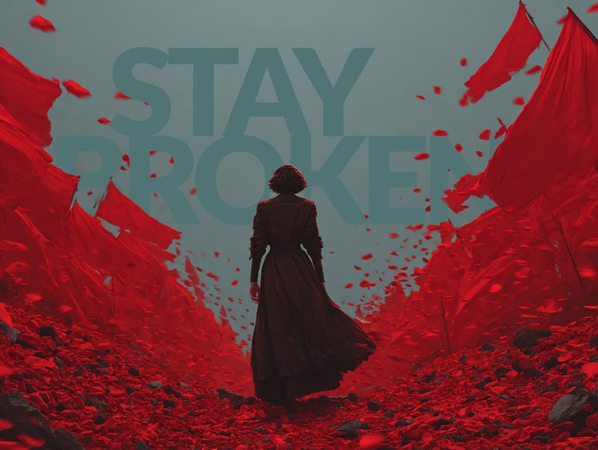 Broken Woman Who Want to Stay Broken