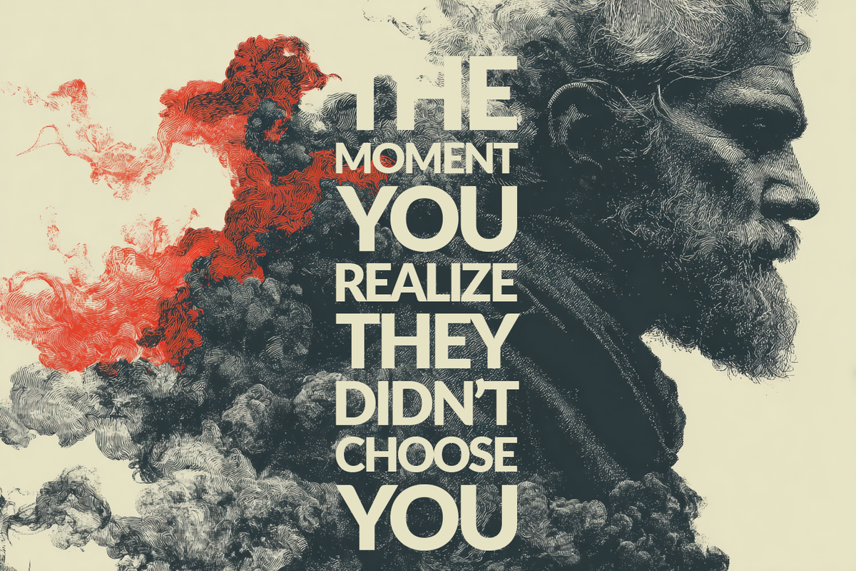 The Moment You Realize They Didn’t Choose You