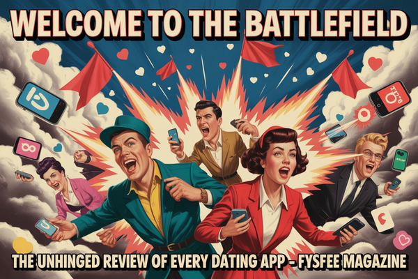 THE UNHINGED DOUBLE-PERSPECTIVE REVIEW OF EVERY DATING APP