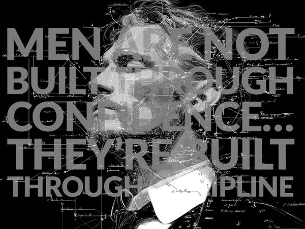 Men Are Not Built Through Confidence… They’re Built Through Discipline