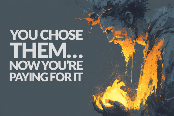 You Chose Them… Now You’re Paying for It