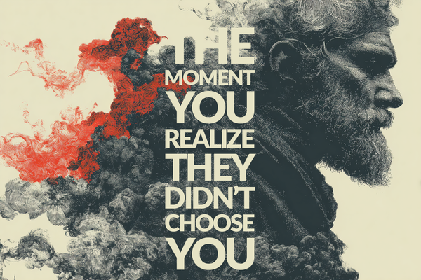 The Moment You Realize They Didn’t Choose You