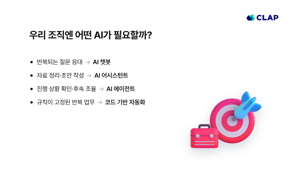 우리 조직엔 어떤 AI가 필요할까?