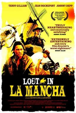 Poster for Lost in La Mancha, the 2002 documentary