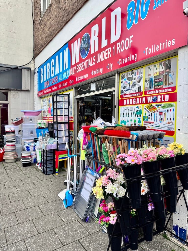 Unsightly Shop Spillage