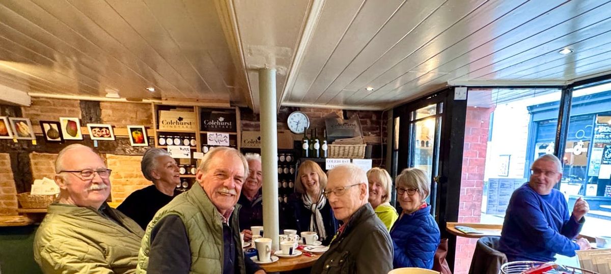 Whitty Wanderers' HQ for Morning Coffee - Oct 25