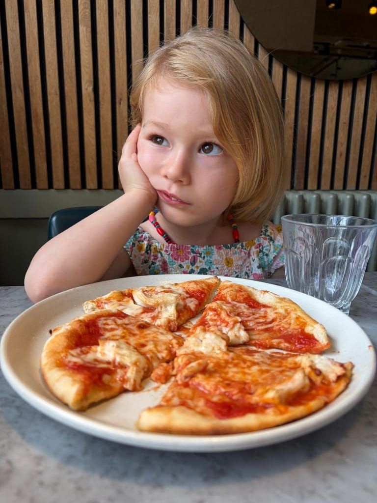 Not pizza again!