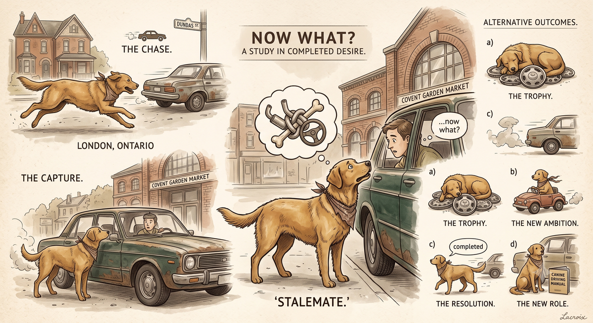 Have You Ever Seen a Dog Catch a Car?