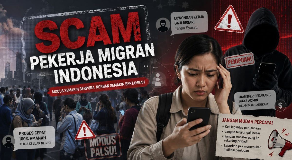 Waspada! 8 Jenis Scam yang Sering Menimpa Pekerja Migran Indonesia (PMI) dan Cara Menghindarinya
