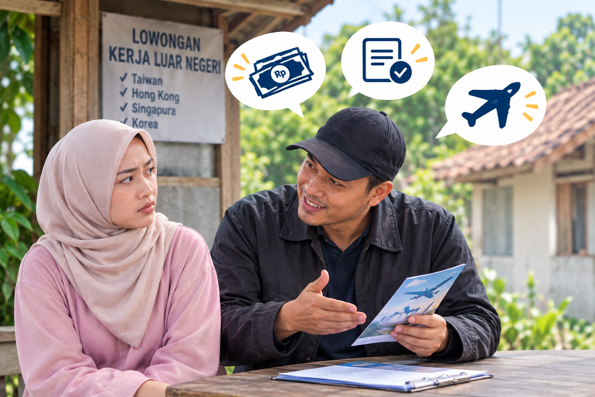 Awas ! Ciri Calo Penipu yang Sering Incar Calon Pekerja Migran