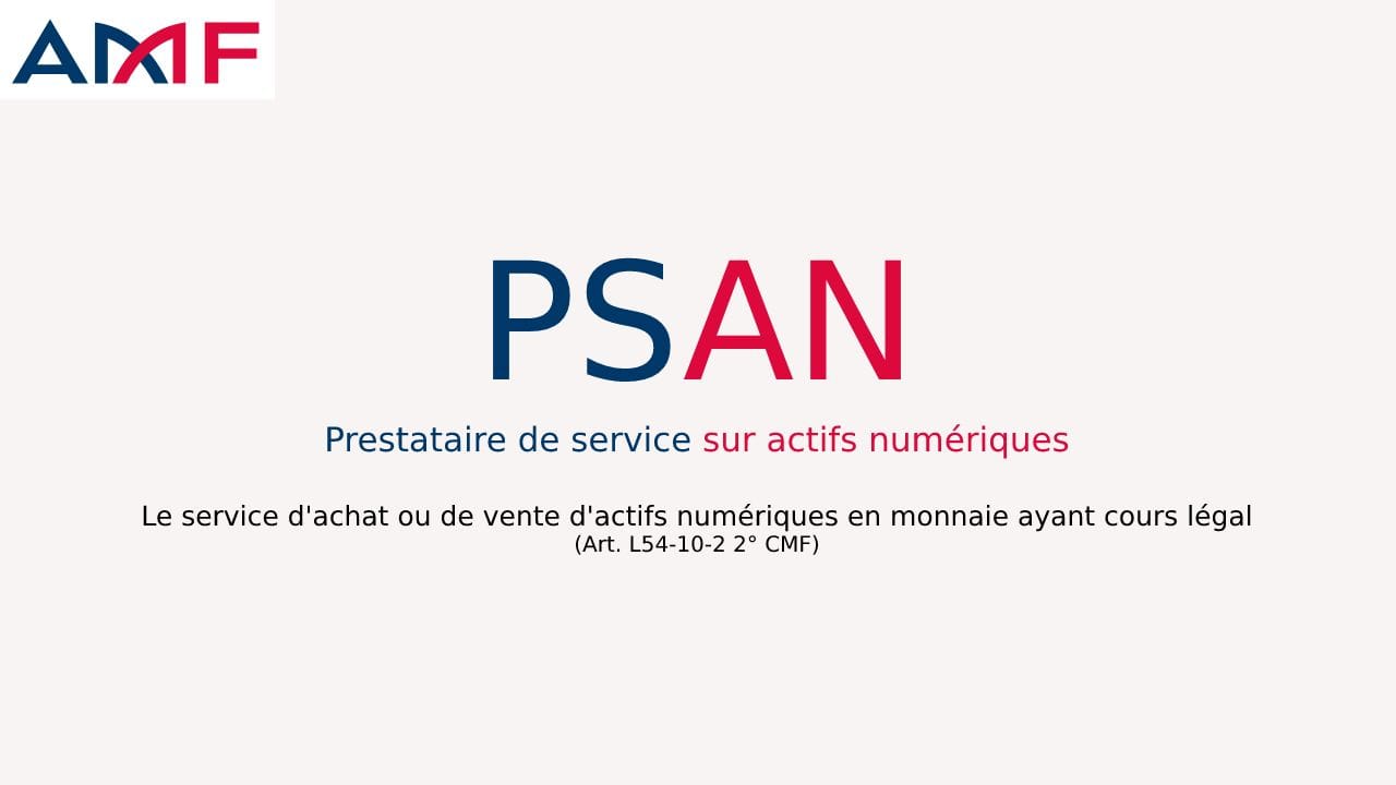 La liste des PSAN regroupe liste toutes les plateformes autorisées en France.