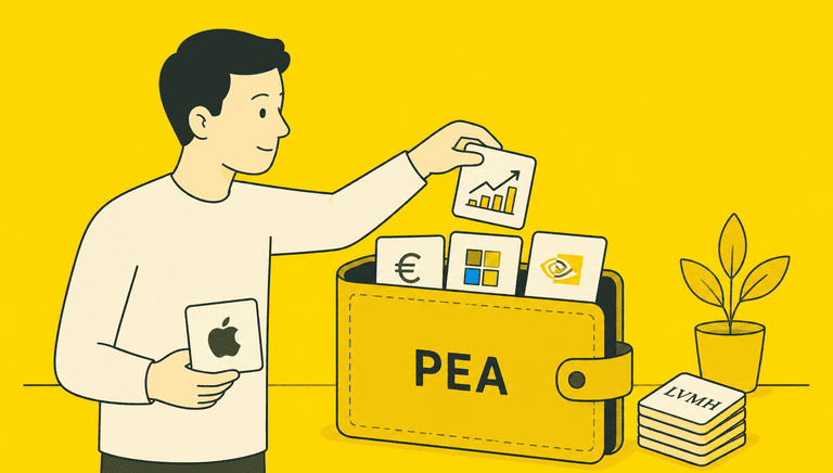 Portefeuille PEA : 4 exemples à copier en 2026 (ETF & dividendes)