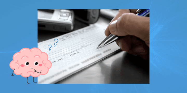 Comment remplir un chèque