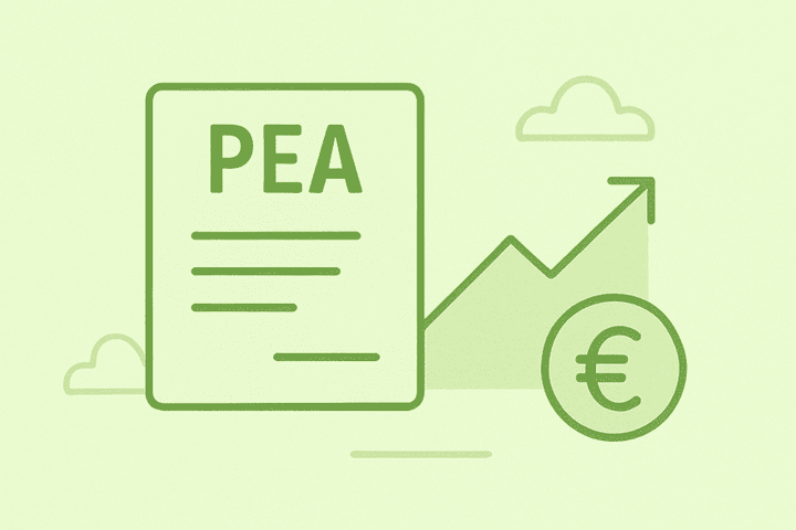 combien rapporte un PEA en 2025