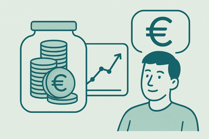 combien rapporte rapporte x millions d'euros placés par mois ?