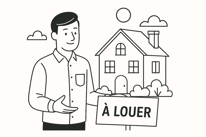 je suis propriétaire et je veux louer un appartement