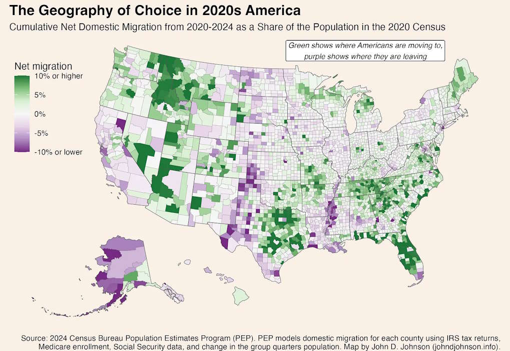 The Geography of Choice in 2020s America