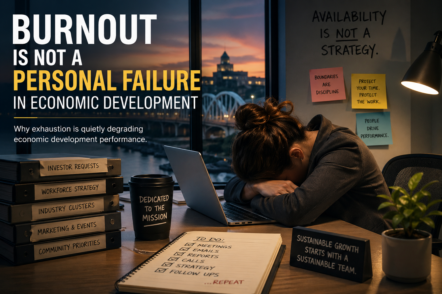 Burnout Is Not a Personal Failure in Economic Development